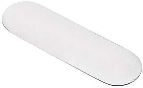 PATIKIL Netting Needle Shuttle Board 8#, Stainless Steel Fishing Net Repair Line Tool, Silver