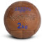 trenas Medizinball 2kg aus Leder | Lederball | Original Medizin Ball Elite | Medizinball Leder | Medizinbälle