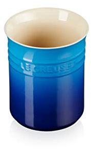 Le Creuset Tarro pequeño para utensilios de gres, 1 litro, azul celeste, 71501112200001