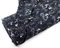 Baumwoll French Terry Sommersweat Stoff Mathe Zahlen Schwarz Weiß 150 cm WB