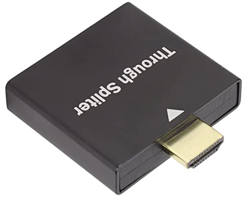 HDMI Splitter 1 in 2 Out, 4K HDMI Switch Bidirektionaler HDMI Switcher 2 in 1 Out HDMI Hub für für HDTV, Blu Ray, Monitore, Projektoren