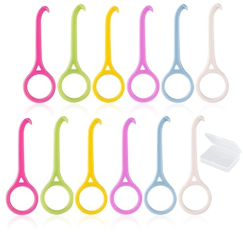 AWAVM Aligner Removal Tool 12-teilige unsichtbare Zahnschiene Aligner Chewies Removal Tool Kits Unsichtbare Zahnentfernung Aligner Oral Corrector Retainer Remover für unsichtbare Zahnspangen