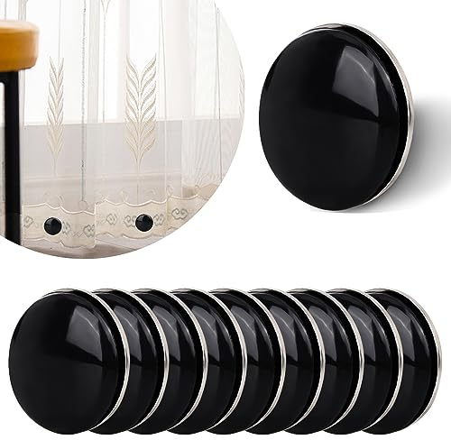 Teokantz 10 Paar Duschvorhang Beschwerer, Duschvorhang Magnet Gardinenbeschwerer Gewichte für Gardinen, Magnete für Vorhänge Duschvorhang Tischdecken