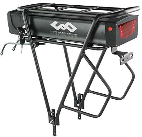 48V 20Ah Gepäckträger-E-Bike-Akku für 250W 350W 550W 750W 1000W 1500W 1800W Motor - Mountainbike-Akku ohne Gepäckträger