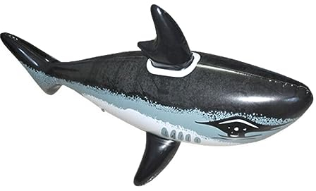 Floating Shark Float Toy Kids Adults Inflatable Water Toys Swimming Pool Simulation Whale Fish Animals Toys Pool Accessories CO