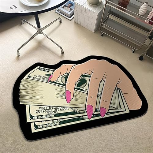 doyouwantmore einhundert Dollar Teppich 100 rechnung Druck Bereich Teppich mit Rutschfester rückseite Moderne wohnkultur Teppich läufer Matte bodenmatte für Nacht Wohnzimmer Badezimmer Teppich