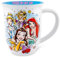 Disney Princess I Woke Up Like This, tazza in ceramica con bordo largo, contiene 473,6 ml