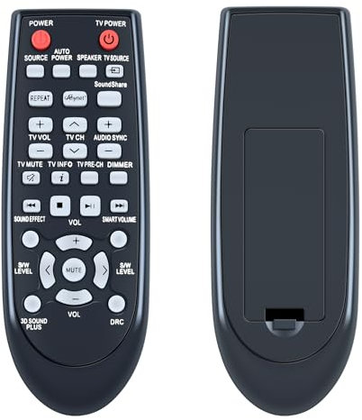 AH59-02547B Replacement Remote Control for Samsung Soundbar with HW-F550 HW-F551 HW-FM55C HW-F450/ZA HW-F450