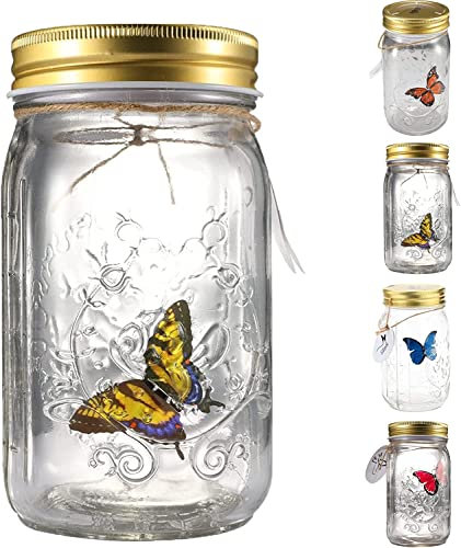 Syansju Butterfly in a jar, Schmetterling im Glas, Butterfly Collection in a Jar (Gelb)