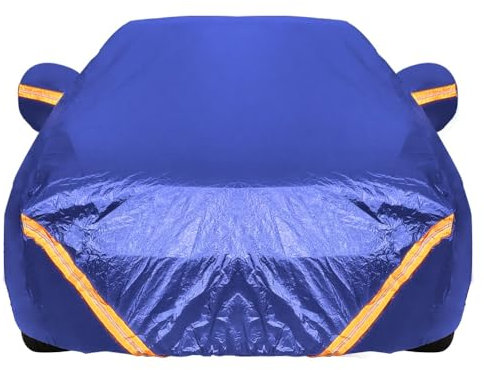 wasserdichte Autoabdeckung Für Land Rover Defender 90 110| Draussen Staubdicht Winddicht Autoabdeckung Anti-UV Volle Garage Mit Reißverschluss