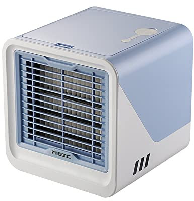 Climatiseur Mobile Sans évacuation | Climatiseur Mobile Silencieux 3 en 1 + NOUVEAUTÉ 2024 + Déshumidificateur + 500 ml + Climatiseur Portable USB+ Ventilateur et Climatisation + Clim Mobile