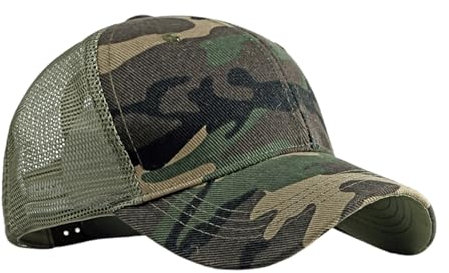 EHDWXVZM Gorra de Béisbol de Camuflaje para Niños, Sombrero para el Sol al Aire Libre, Sombrero de Pesca, Accesorios para Exteriores