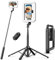 M MYBAT PRO Anneau lumineux à selfie avec trépied de 182,9 cm – Perche à selfie extensible avec lumière pour téléphone, diffusion en direct, maquillage, voyage, jeux, vidéo, comprend un support de