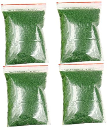 Abaodam Poudre pour Herbe Miniature Gazon Vert Durable Décor De Train Accessoires Modélisme pour Paysages Miniatures Et Maquettes Ferroviaires