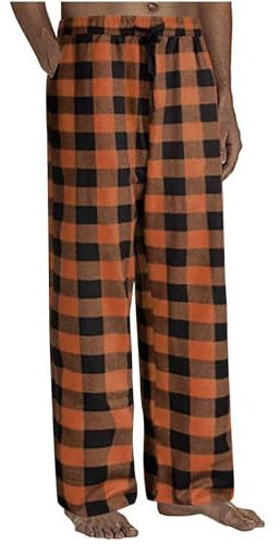 Générique Pantalon Pyjamas Homme, Cadeau Rigolo Pantalon A Carreaux Bas de Pyjama Homme Flanelle Pyjama Carreaux Couple Pantalon Plaid Pyjama Homme Coton Pantalon Pantalon Pyjama Carreaux Rouge