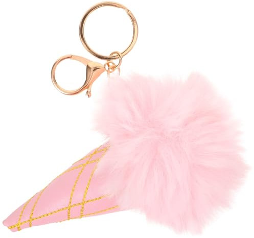 Holibanna Schlüsselanhänger Für Jungen Und Mädchen Plüsch-eiscreme Schlüsselanhänger Taschenanhänger Für Frauen Rucksack- Dekorativer Effekt