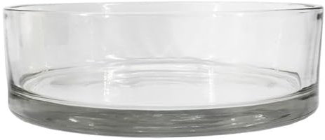 INNA-Glas Glasschale VERA OCEAN, transparent, 8cm, Ø25cm - Obstschale