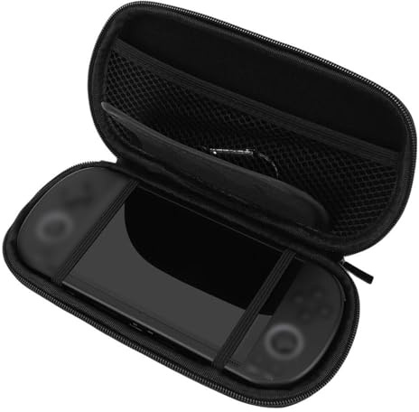 Aoresac Protettore della Console di Gioco con Borsa per lo Stoccaggio Shock, Compatibile con Trimui Smart Pro RG35XX Custodia per la Console di Gioco Portatile per Viaggi (A)