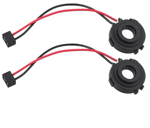 2 Stück H7 LED-Sockel-Adapter für Golf MK6 MK7, für Touran 2013 starke und zuverlässige Scheinwerfersockel