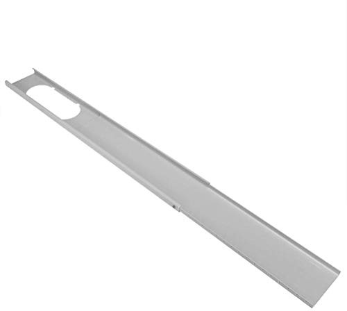 OVAQUIXI Piastra di Tenuta per Finestra Universale per Condizionatore Mobile, Piastra di Tenuta per Finestra Regolabile, Deflettore con Adattatore Estensibile in PVC da 110 Cm per Porta (Colore