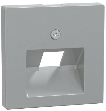 Schneider Electric Merten Zentralplatte für UAE-Einsatz, 1-fach, System M, aluminium, Artikelnummer 298360