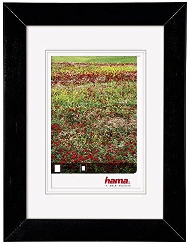Hama Foggia – Rahmen (Single Picture Frame, Schwarz, Holz, 7 x 10 cm
