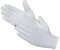 Jah 579 Baumwollhandschuh 12 Paar oekotex schwer verstärkt weiß Gr. 13