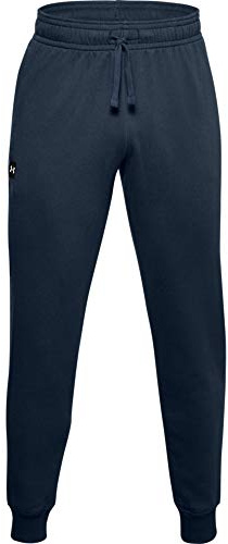 Under Armour Rival Fleece Joggers, jogging Homme, Académie/Onyx Blanc, XS