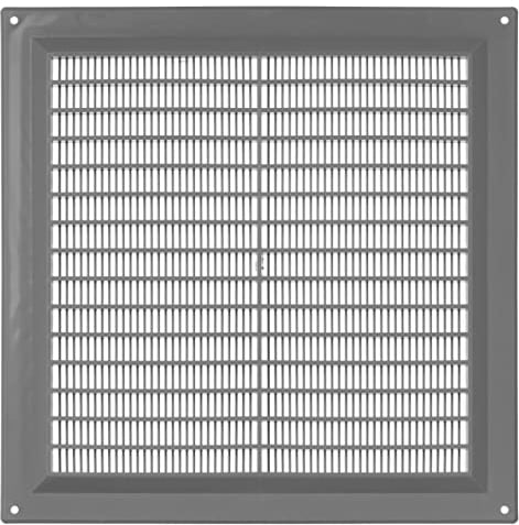 250x250mm Grigia Griglia di Ventilazione in Plastica - Griglie D'Aerazione
