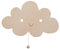 Baby's Only - Baby Wandlampe - Wolke - Wandleuchte für Babyzimmer - Nachtlampe mit batterie für Kinderzimmer - FSC-Gütezeichen Holzlampe - 25000 Brennstunden - Wandlampe bemalbar