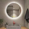 AI-LIGHTING Badspiegel Rund mit Beleuchtung 50 cm Led Badezimmerspiegel mit Beleuchtung Antibeschlag Dimmbar 3 Lichtfarben Bleuchteter Badezimmer Spiegel mit Licht Wandspiegel mit Licht