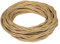 FANTON cavo elettrico tessile colore oro treccia seta 2mt 3G1.5 filo rivestito in tessuto vintage stile retrò per lampadari applique 93848-02
