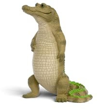 schleich 14913 Rick das Krokodil, ab 3 Jahren, Die Schule der magischen Tiere - Spielfigur, 5 x 9 x 6 cm
