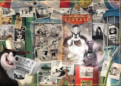 Ravensburger Puzzle 1000 Teile, Disney Villainous: Pete - Puzzles Erwachsene ab 14 Jahren, 70 x 50 cm, Puzzle für schurkische Erwachsene, Disney Geschenkideen