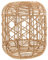 UKCOCO Rotin Immitation Naturel Pour Lampe Suspendue Tissé Papier Pour Ambiance Rétro Salle À Manger Salon Ou Maison De Thé