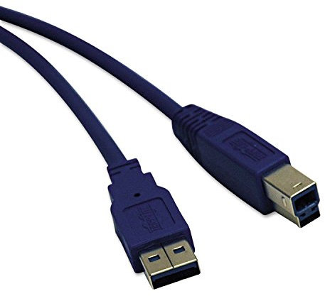 Tripp Lite Cable USB 3.0 SuperSpeed para Dispositivo (AB M/M) 15 pies (U322-015)