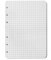 Ringbuch-Einlage A6 50Bl Kariert 1262000 Veloflex für Ringbuch 28 1164 295, Liefermenge = 10