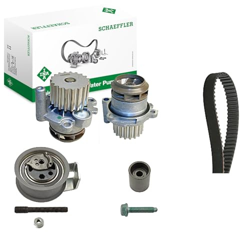 INA 530 0091 30 Wasserpumpe + Zahnriemensatz Zähnezahl: 19 35 mm Kompatibel mit VW POLO 9N Lupo 6X1, 6E1 POLO 6N2, AUDI A2 8Z0, SKODA Fabia I Combi 6Y5