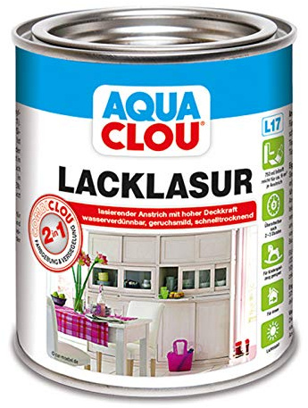 CLOU L17 AQUA COMBI-CLOU Kiefernblond 0,75 Liter Lack-Lasur für Holz im Innenbereich