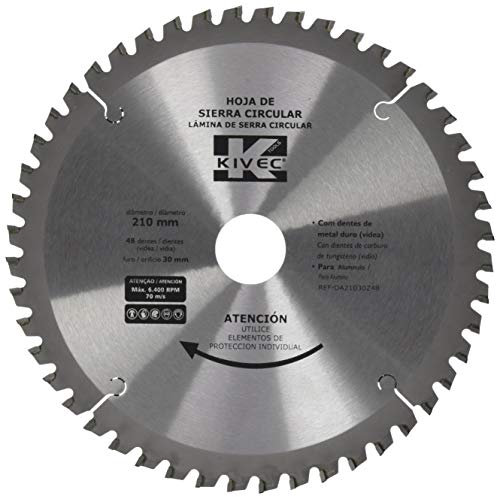 kivec da21030z48 – Widia-Zahn Trapez flach für Aluminium (Negativ) 210 x 3,0 x 30 Z = 48