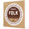 D'Addario EJ32C Folk Nylon Ball End Silver Wound/Clear Trebles Guitar Strings