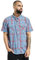 Brandit Roadstar Shirt Homme Chemise, Rouge/Bleu, L
