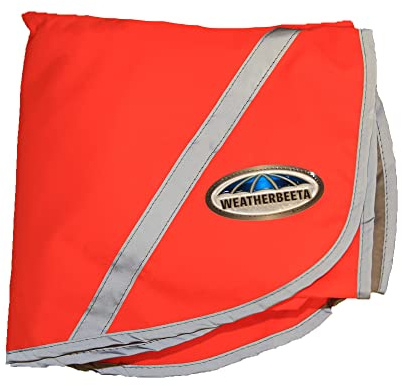 WeatherBeeta 300D Reflective Exercise Sheet, Orange, Large