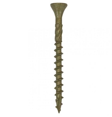 TIMco C2 Decking Screw TX20 CSK GRN Range - 4.5 x 75mm - Tub of 250 (WDEC08075)