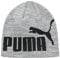 PUMA Unisex-Erwachsene Herren Evercat Beanie-Mütze, grau/schwarz, Einheitsgre