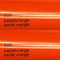 Unbekannt 11€/m² Oracal Plotterfolie Glanz 751c 035 Pastell-Orange 63 cm Breite gegossene Plotter Möbel-Folie selbstklebend High Performance cast