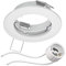 ledscom.de Decken-Einbaurahmen FERE Einbaurahmen weiß matt (LED/Halogen/GU10/MR16/PAR16/50mm) inkl. GU10 Fassung