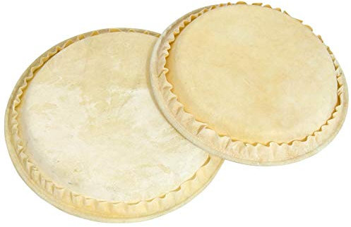 World Rhythm Bongo Schlagzeugkopf-Set, 15,2 und 17,8 cm