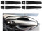 tunez® Door Handle Guard Cover Trim Matt Black for Navara NP300 D23 Series DX RX STX ST ST-X SL Visia Acenta Acenta+ N-Connecta Tekna X-Trail T32 Qashqai J11 2015-2020 Protector Car (Keyless Entry)