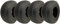 Parnells 20x10.00-8 Tondeuse Pneu, 4ply Gazon, Pelouse, Tondeuse Pneu - Wanda P332, Set de 4